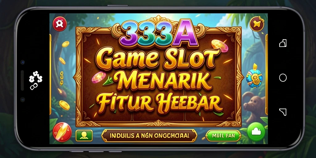 Tampilan menawan dari gameplay Slot 333A yang penuh warna.