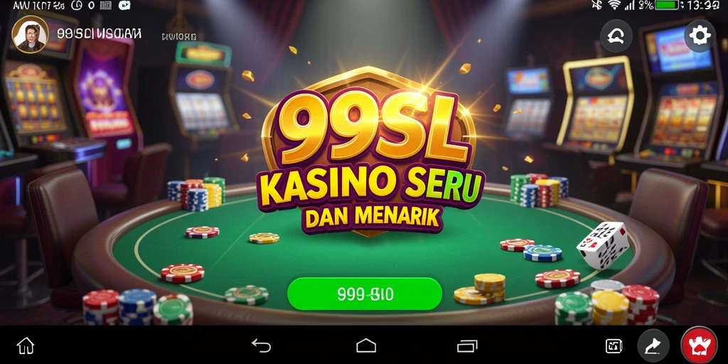 Tampilan gameplay menarik dari 99SL dengan suasana Kasino.