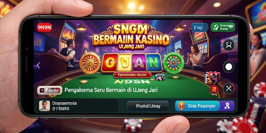 Screenshot menampilkan gameplay seru dari 9N9N Kasino.
