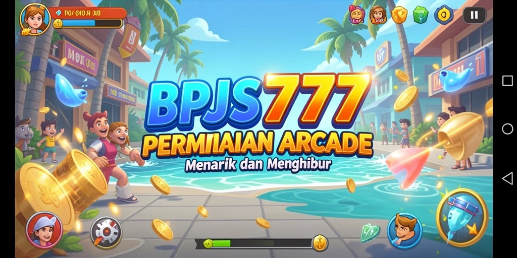 Screenshot gameplay BPJS777 menampilkan aksi seru dalam permainan Arcade.