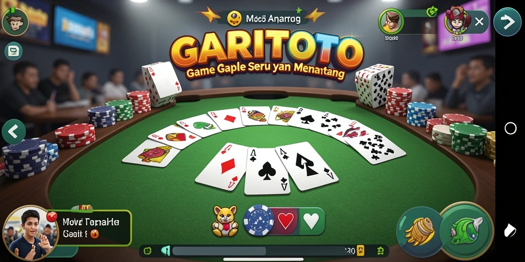 Tampilan gameplay GARITOTO yang menarik dan interaktif.
