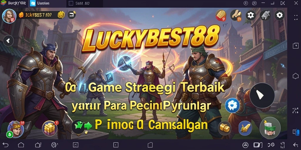 Tampilan gameplay LUCKYBEST88 yang menantang dan seru.