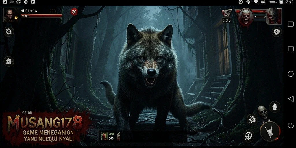 Gameplay menegangkan dalam suasana Horror yang mencekam.