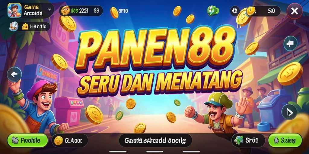 Tangkapan layar gameplay seru PANEN88 dengan desain grafis yang menarik.
