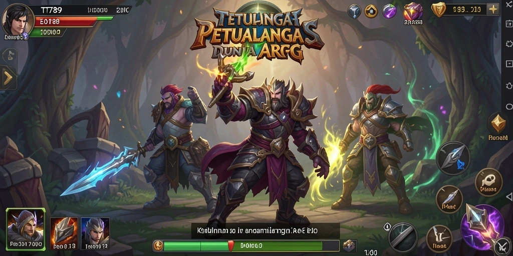 Screenshot dari gameplay seru TT789 di dunia ARPG.